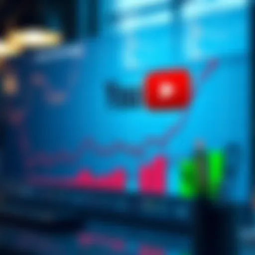 Graph showcasing YouTube revenue streams